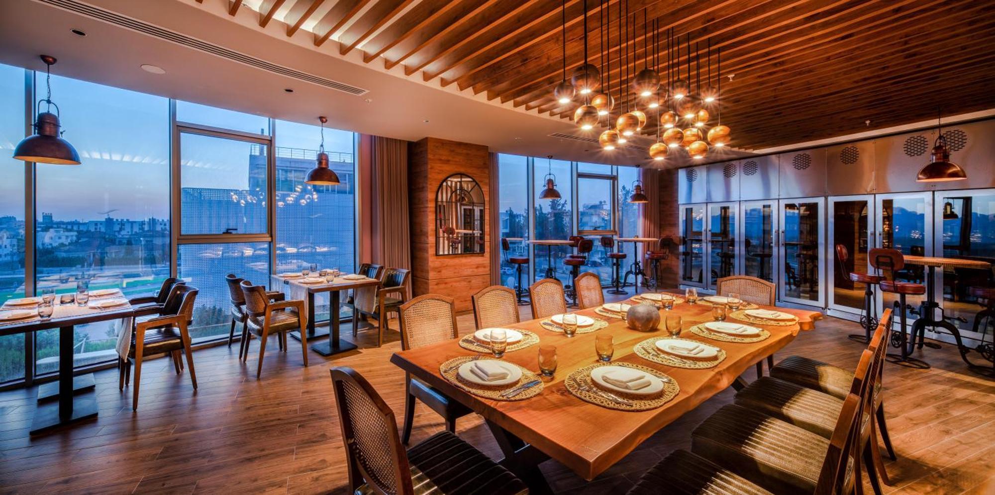 Concorde Tower Hotel & Casino นิโคเซีย ภายนอก รูปภาพ The restaurant