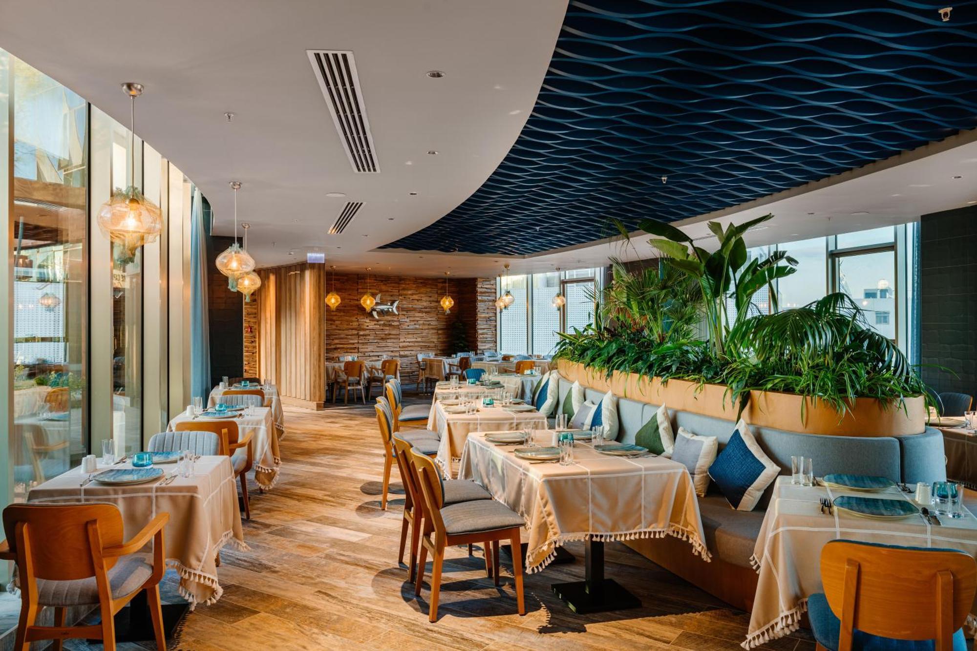 Concorde Tower Hotel & Casino นิโคเซีย ภายนอก รูปภาพ The interior of the restaurant