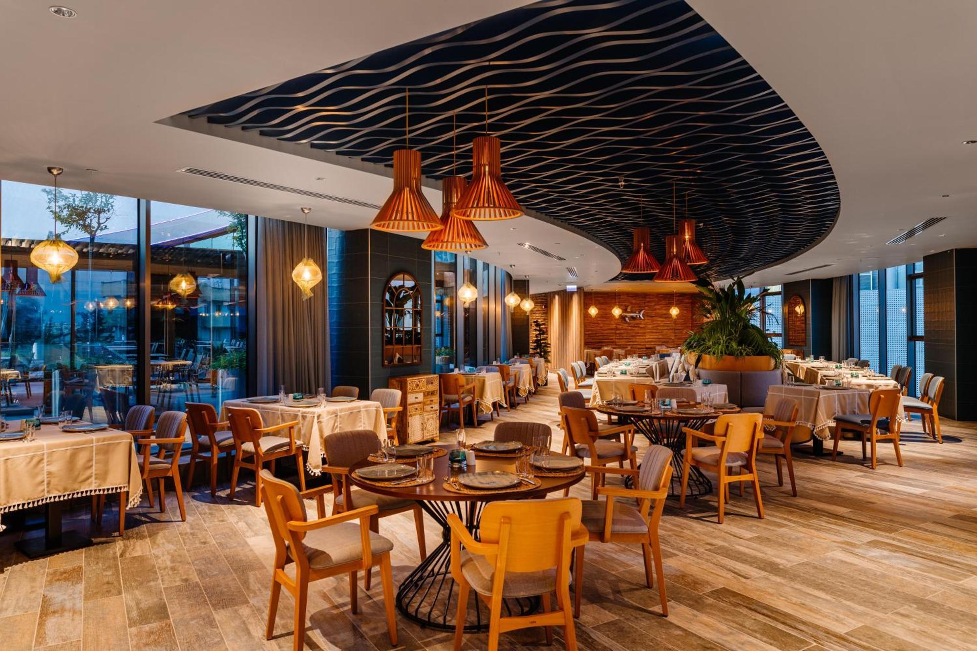 Concorde Tower Hotel & Casino นิโคเซีย ภายนอก รูปภาพ Restaurant